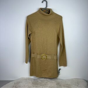 INC International Concepts Gold Sweater‎ with Gold Accent